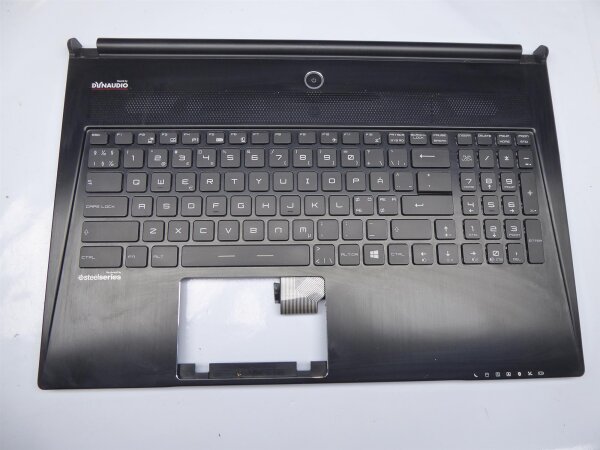 MSI GS60 2QC Gehäuse Oberteil Handauflage Nordic Layout 6H2C217HG0 #4385