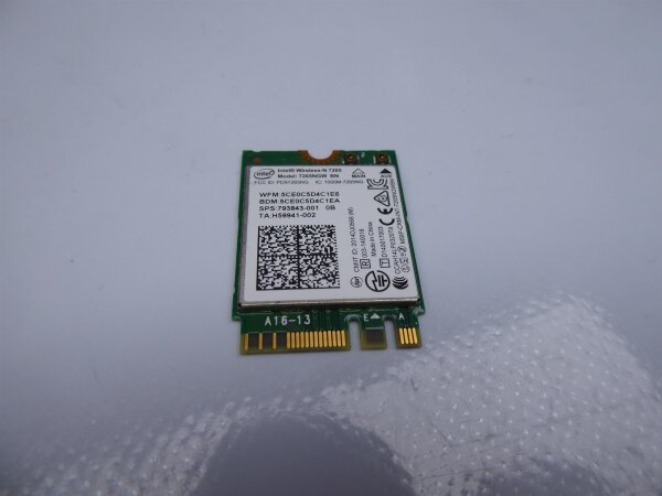 Gigabyte P55 WLAN WiFi Karte Card 7265NGW #4398