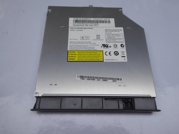 ASUS X53U SATA DVD CD RW Laufwerk 12,7mm mit Blende DS-8A8SH #3753