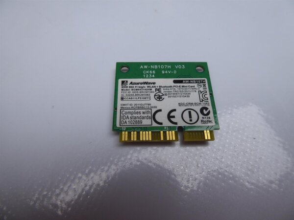 Asus X202E WLAN WiFi Karte Card AW-NB107H #4410