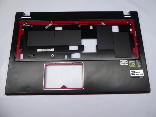 MSI GE60 MS-16GF Gehäuse Oberteil Handauflage  #4326
