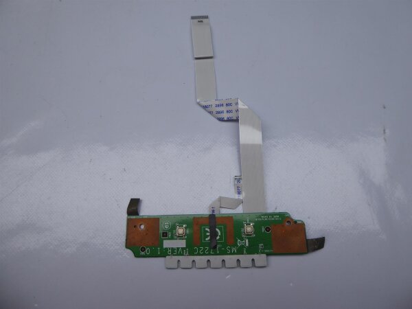 MSI GX720 MS-1722 Touchpad Maustasten Board mit Kabel MS-1722C #4439