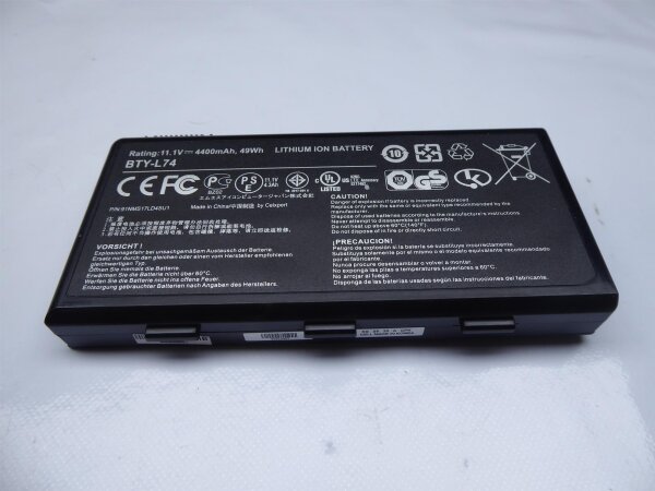 MSI CR700X MS-1734 ORIGINAL Akku Batterie BTY-L74 #A20