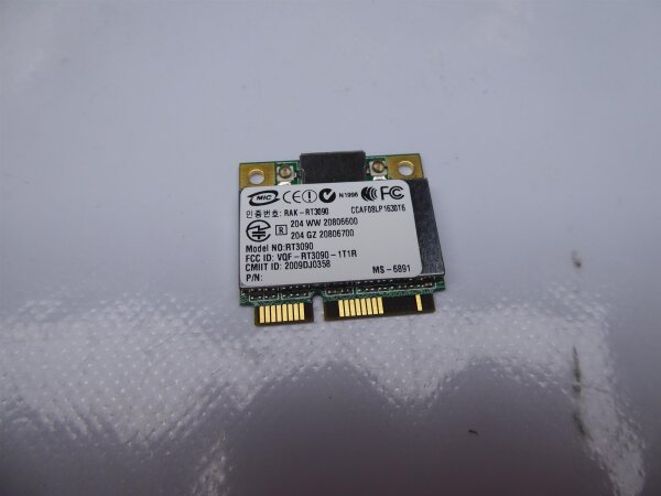 MSI CR720 MS-1736 WLAN WiFi Karte Card RT3090 #3543