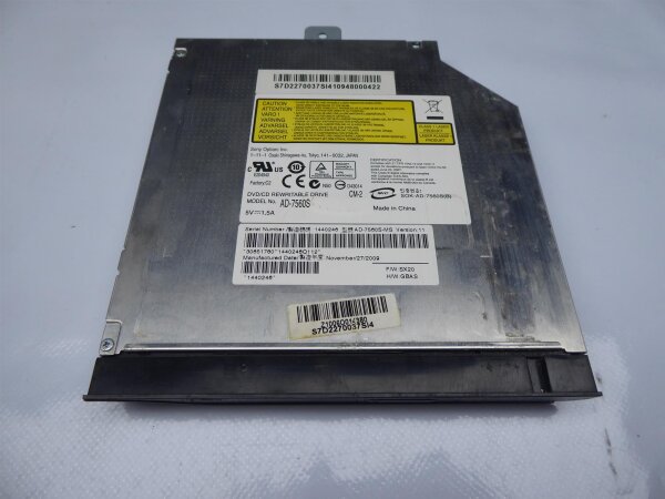 MSI CX500 MS-1682 SATA DVD CD RW Laufwerk 12,7mm mit Blende AD-7560S #2512