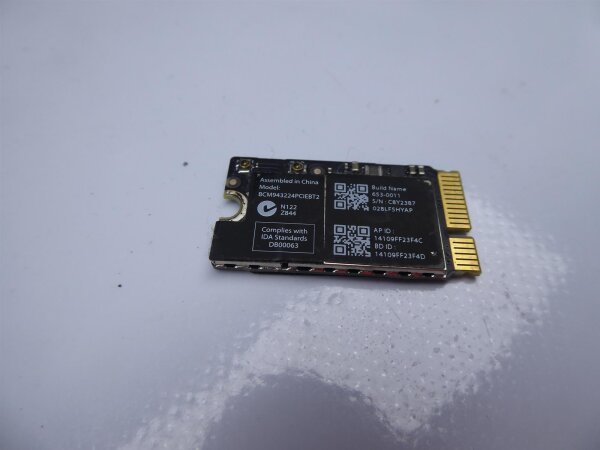 Apple MacBook Air 13" A1466 WLAN Bluetooth Airpot Karte 653-0011 Early 2014 #3074