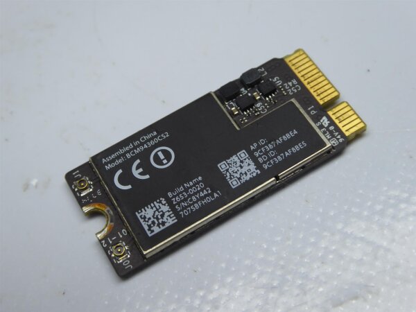 Apple MacBook Air A1465 WLAN Bluetooth Airport Karte Z653-0020 Early 2014 #4052