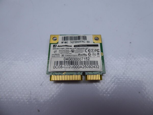 ASUS K73SV WLAN WiFi Karte Card AR5B195 #4455