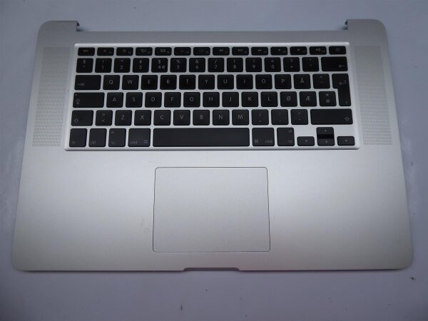 Apple MacBook Pro A1398 Gehäuse Topcase Norway Keyboard Touchpad Mid 2012 #3723