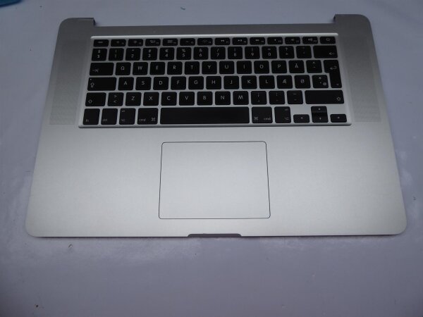 Apple MacBook Pro15 A1398 Gehäuse Topcase Danish Layout Mid 2015 #3876
