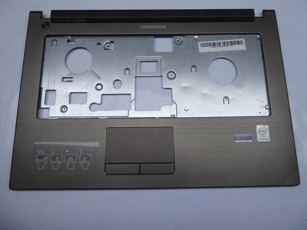 Medion Akoya S4217T Gehäuse Oberteil Handauflage mit Touchpad 39.4L102.XXX #4465