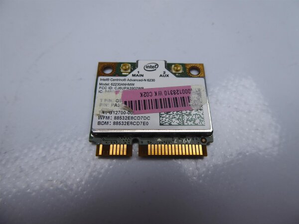 Toshiba Qosmio X770 WLAN WiFi Karte Card 62230ANHMW #3151