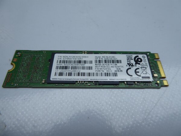 HP Pavilion X360 SSD Festplatte 128GB M.2 SATA