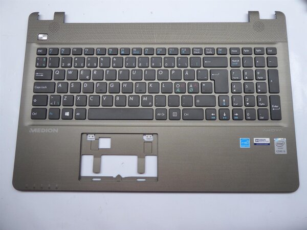 Medion Akoya E6416 Gehäuse Oberteil Nordic Layout Handauflage 13N0-1BA0W21 #4112